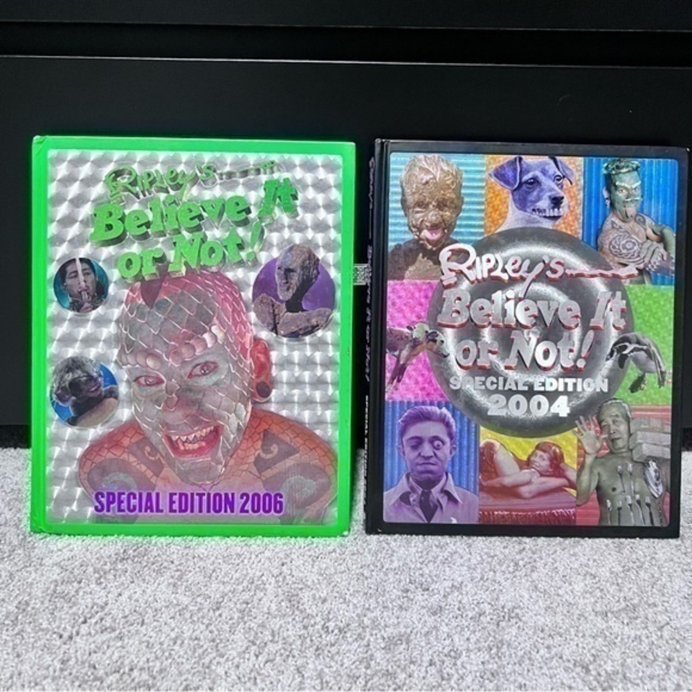 Ripley’s Believe it or not set of two special edition hardback books
